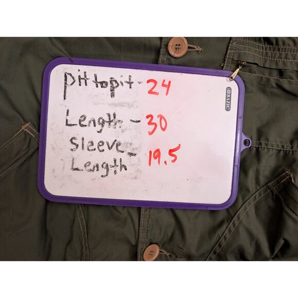 American Field Sportswear Green Mens Field Jacket Large - Picture 11 of 11